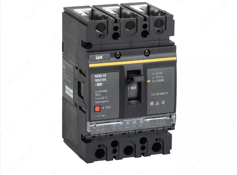 Автоматический выключатель ВА88-35 3Р 250А 35кА MASTER с электронным расцепителем IEK