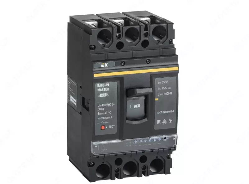 Автоматический выключатель ВА88-39 3Р 400А 35кА MASTER с электронным расцепителем IEK