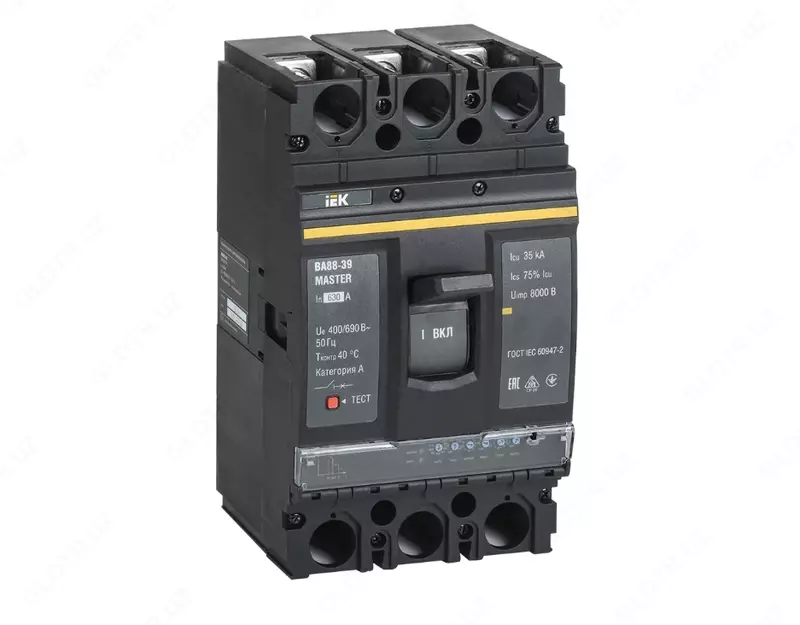  BA88-39 3P 630A 35kA MASTER elektron toxtatuvchisi IEK - 
