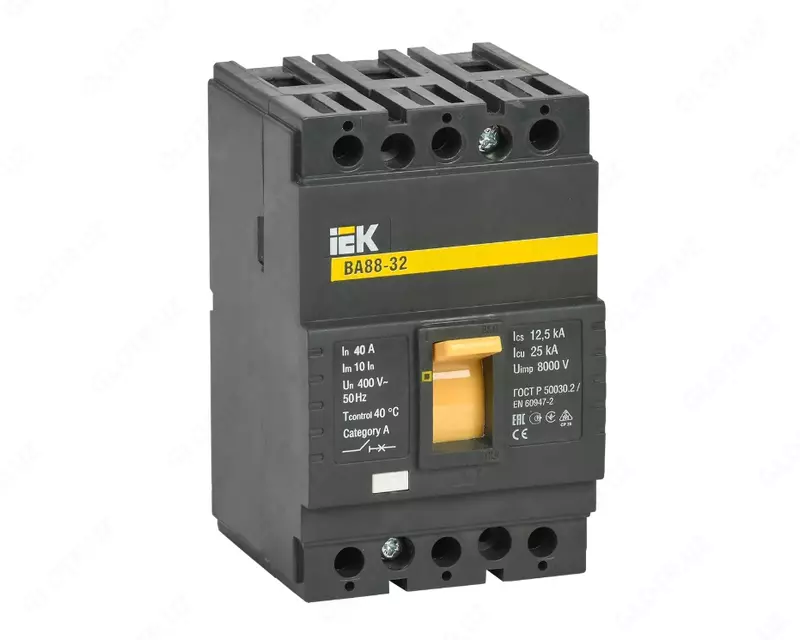 Автоматический выключатель ВА88-32 3Р 40А 25кА MASTER IEK