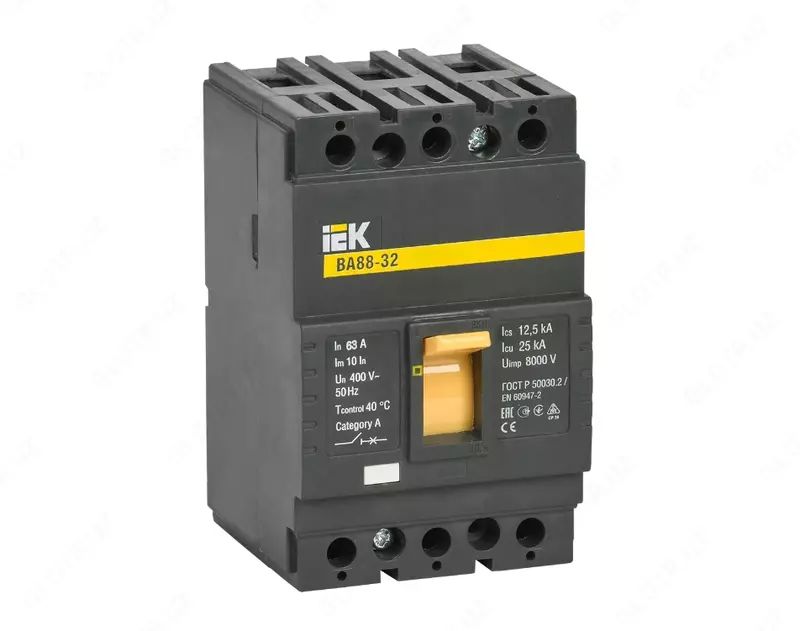  Автоматический выключатель ВА88-32 3Р 63А 25кА MASTER IEK - 