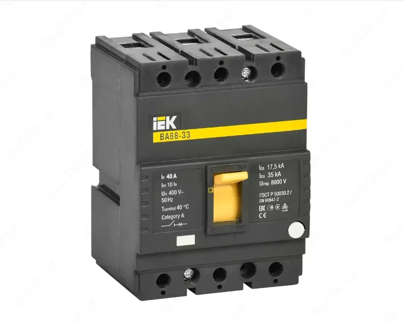  Автоматический выключатель ВА88-33 3Р 40А 35кА ИЭК - 