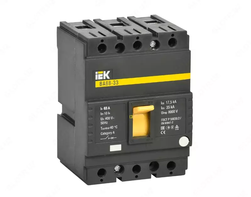 Автоматический выключатель ВА88-33 3Р 63А 35кА ИЭК