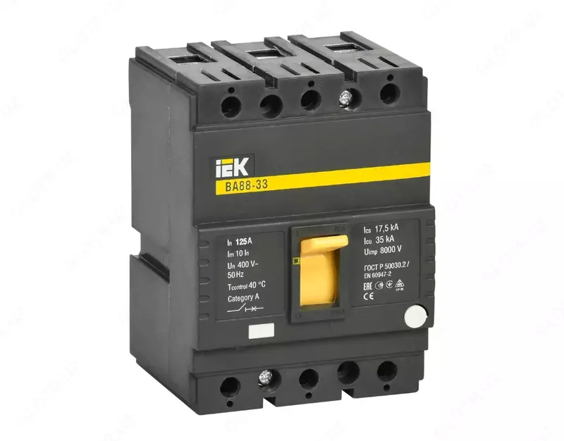  Автоматический выключатель ВА88-33 3Р 160А 35кА ИЭК - 