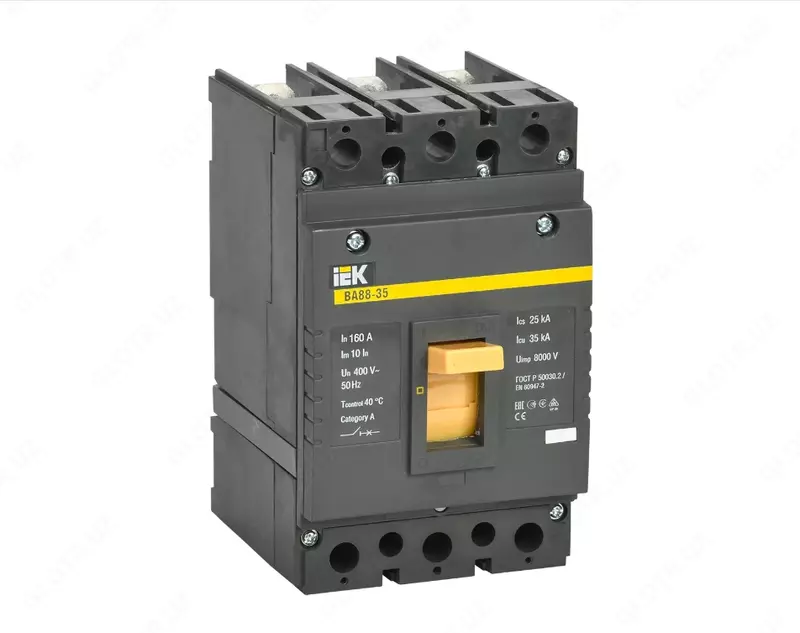  Avtomatik kalit BA88-35 3P 160A 35kA MASTER IEK - 