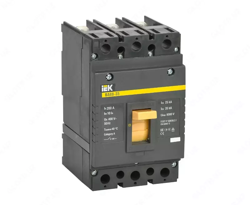 Автоматический выключатель ВА88-35 3Р 200А 35кА MASTER IEK