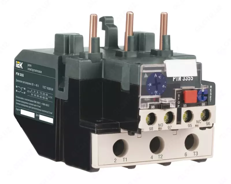 Реле РТИ-3357 электротепловое 37-50 А IEK
