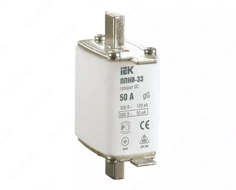 Eriydigan sugurta qoshimchasi PPNI-33 olchami 00С 25A IEK