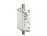 Плавкая вставка предохранителя ППНИ-33 габарит 00С 40А IEK