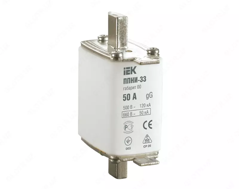 Eriydigan sugurta qoshimchasi PPNI-33 olchami 00 50A IEK