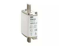 Плавкая вставка предохранителя ППНИ-33 габарит 00С 100А IEK