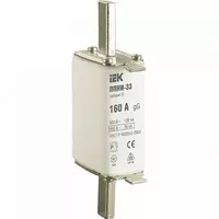 Плавкая вставка предохранителя ППНИ-33 габарит 00 160А IEK