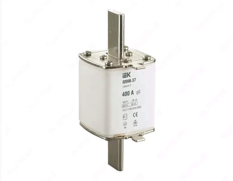 Плавкая вставка предохранителя ППНИ-37 габарит 2 400А IEK
