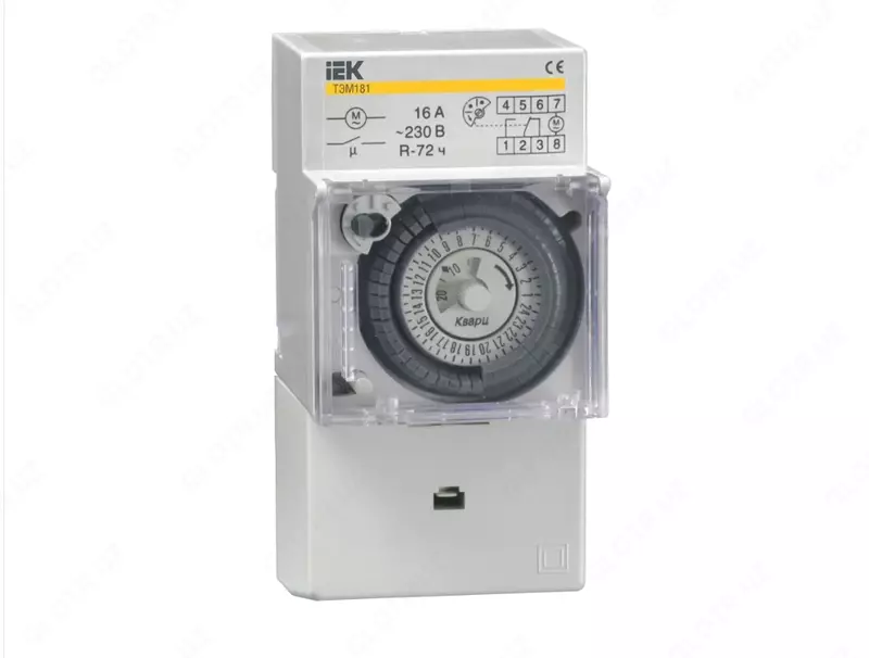  Taymer TEM181 analog 16A 230V DIN ray IEK - 