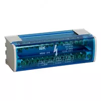  Шины на DIN-рейку в корпусе (кросс-модуль) ШНК 2х15 L+PEN IEK - 