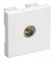 RKT-20-00-P terminali televizor rozetkasi (2 modul uchun) PRIMER oq IEK