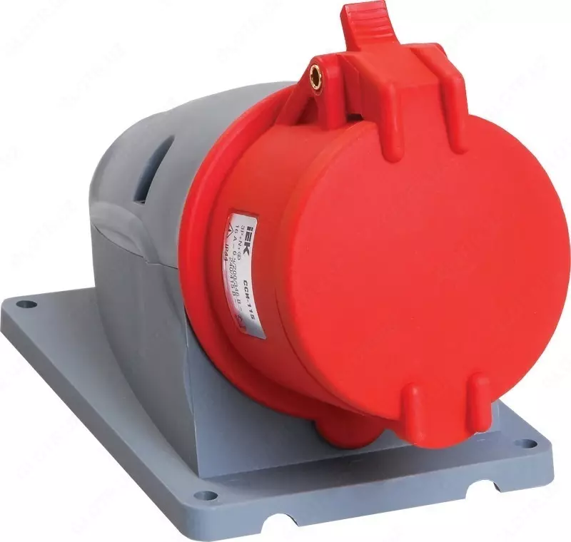 Statsionar rozetka SSI-115 16A-6ch/200/346-240/415V 3P+PE+N IP44 MAGNUM IEK