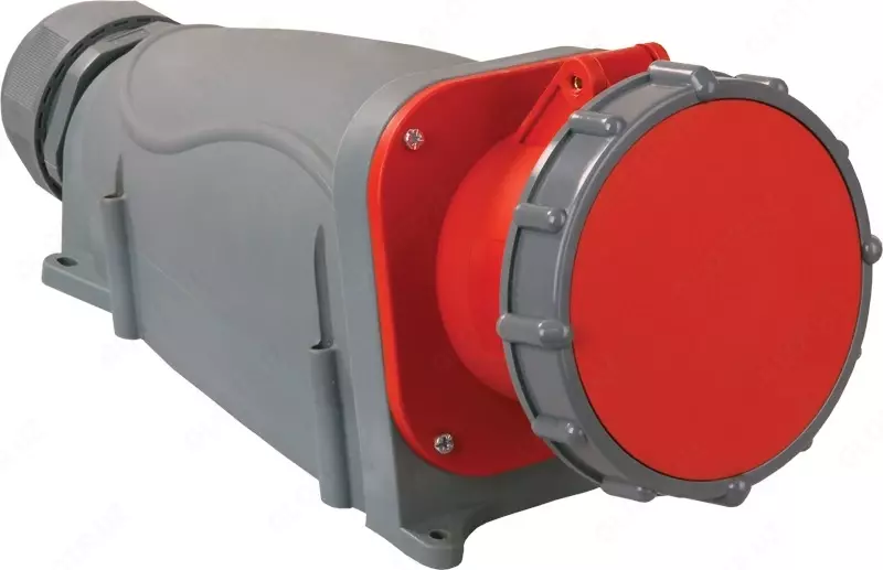 Розетка стационарная ССИ-135 63А-6ч/200/346-240/415В 3Р+РЕ+N IP67 MAGNUM IEK