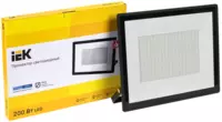  Прожектор светодиодный СДО 06-200 IP65 6500K черный IEK - 