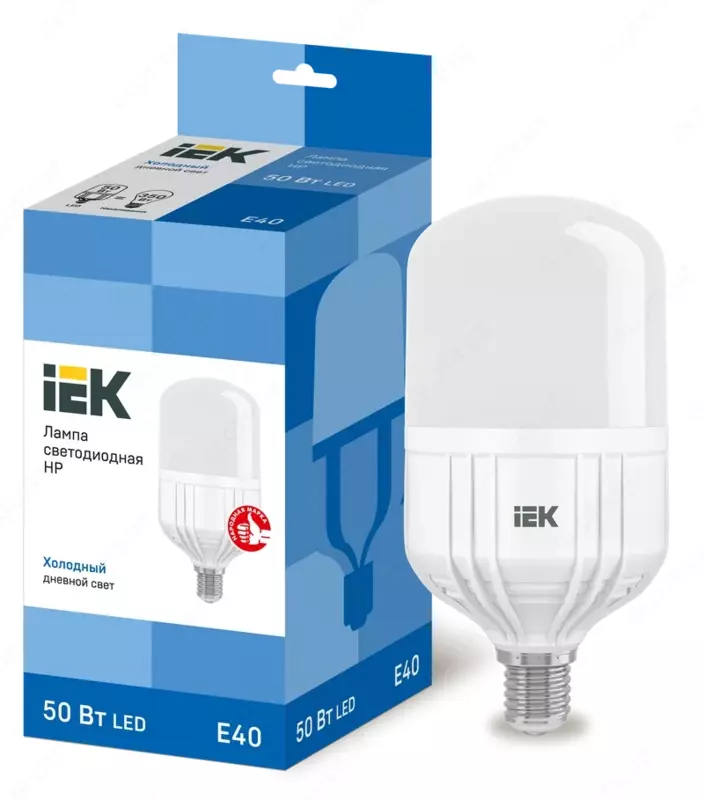 Chiroq LED HP 50W 230V 6500K E40 IEK