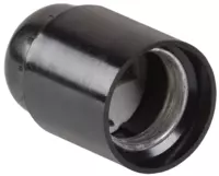  Osma chuck Pkb27-04-K01 karbolit E27 qora (50 dona) (mahsulotdagi stiker) IEK - 