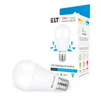  Светодиодная лампа LED Econom A60-M 15W E27 6000K ELT - 
