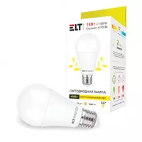  Светодиодная лампа LED Econom A70-M 18W E27 4000K ELT - 