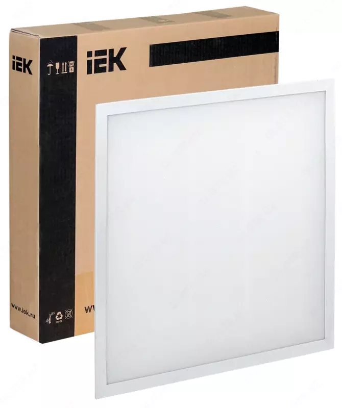  LED chiroq DVO 6560-25-O eco 36W 6500K 25mm opal IEK (haydovchi bilan birga) - 