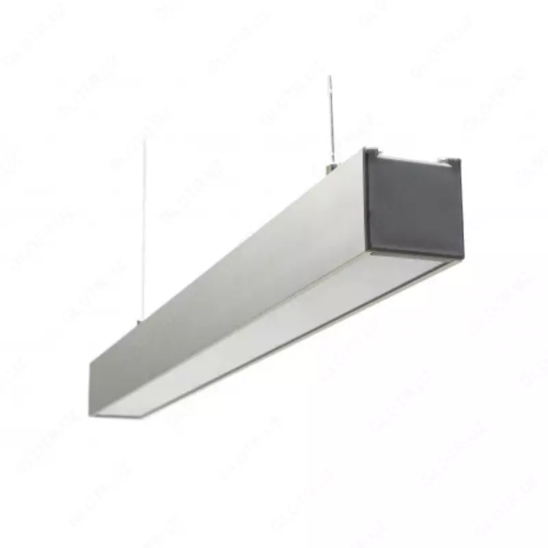 Светильник торговый TradeLine 60W 6500К 1200х50х50 KZS  черный (в комплекте с подвесами 3 м)