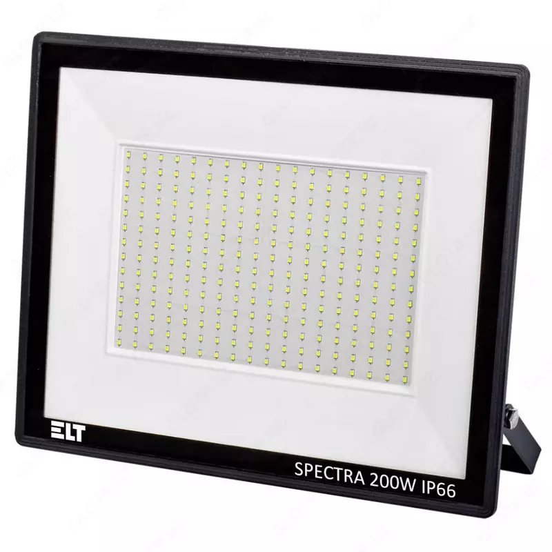  Прожектор светодиодный SPECTRA СДО 06 200W-IP66-6500K-Черный ELT - 