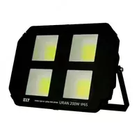  Прожектор светодиодный URAN СДО 01 200W-IP65-6500K-Черный ELT - 