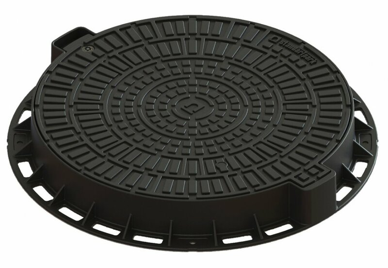 Люк чугунный для смотровых колодцев