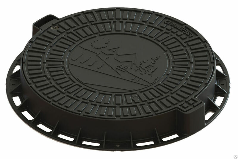 Канализационный пластмасовый люк