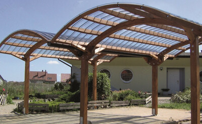 козырьков из различных материалов.