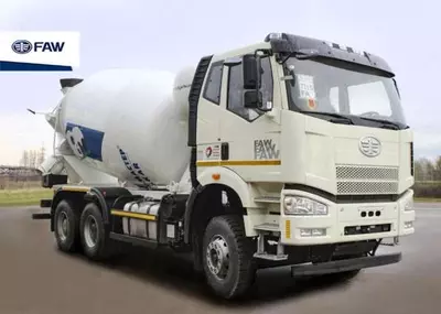 Автобетоносмеситель faw j6p 6х4