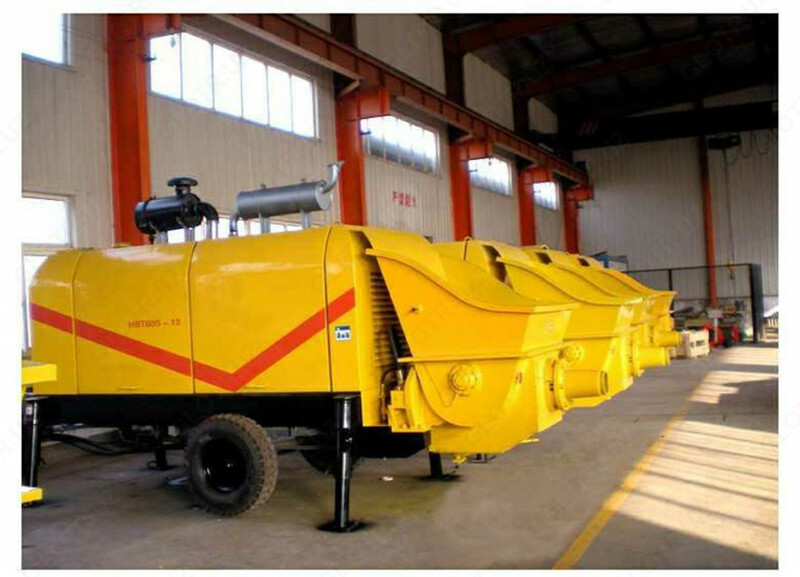 Стационарный бетононасос HBT 005-12 Электрический и Дтзельный