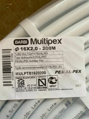 Трубы PEX-Al-PEX BARBI