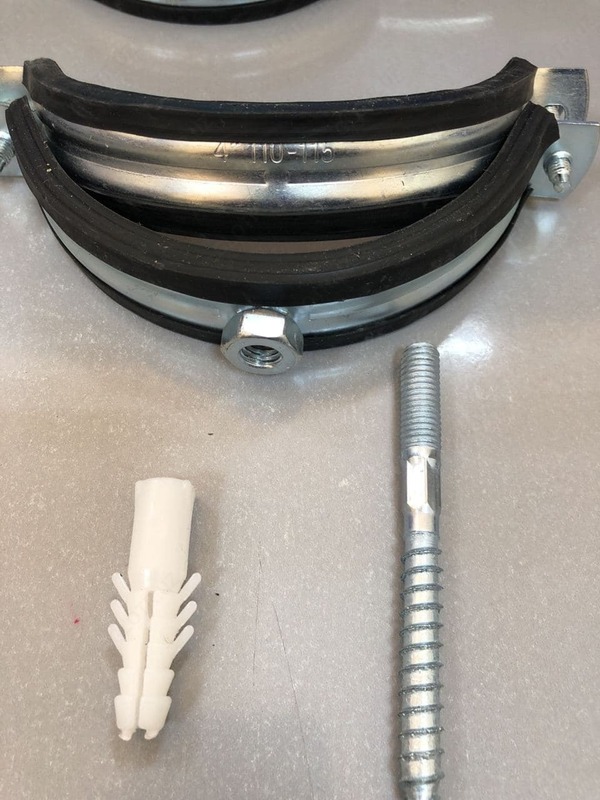 Металлические хомут для труб