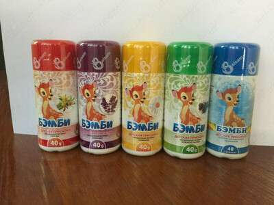 Детская присыпка "БЭМБИ" 40г - 3 680 сум / шт.
