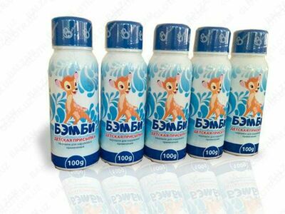 Детская присыпка "БЭМБИ" 100г