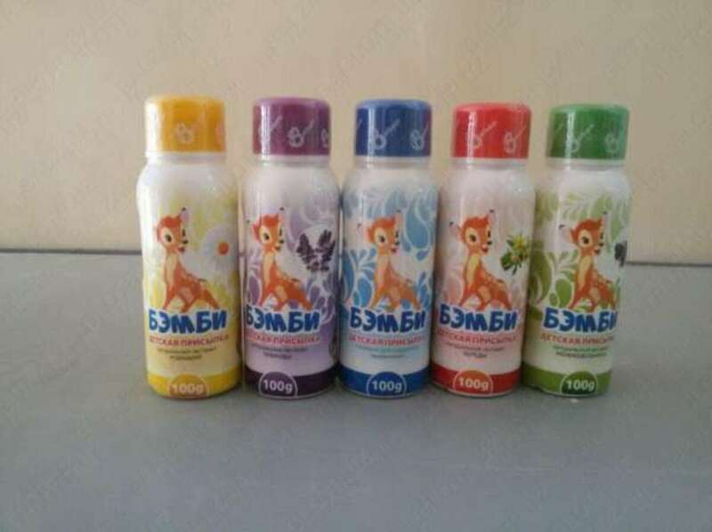 Детская присыпка "БЭМБИ" 100г с лавандой - 7 360 сум