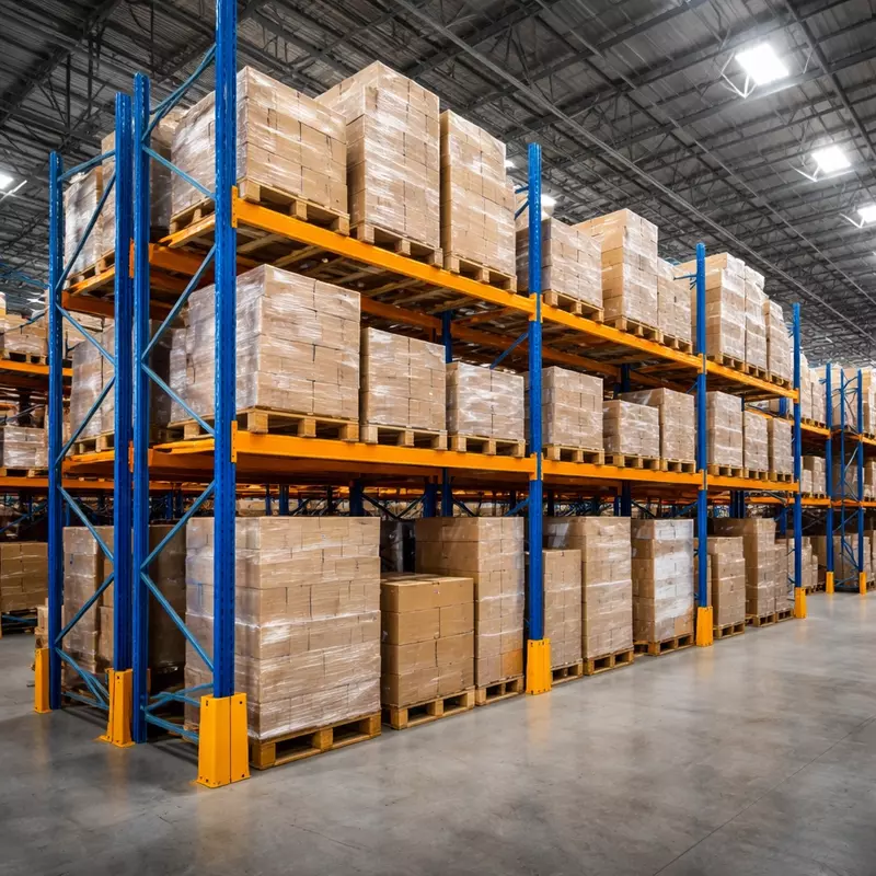 Фронтальные паллетные стеллажи