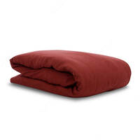 Европростыни на резинке 2-спальная 200х260 см бордо от HOPSHOP