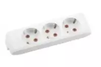 Kengaytma rozetkasi MULTI-LET 3LU TOPRAKLI KLEMENSLI  90114300 VIKO