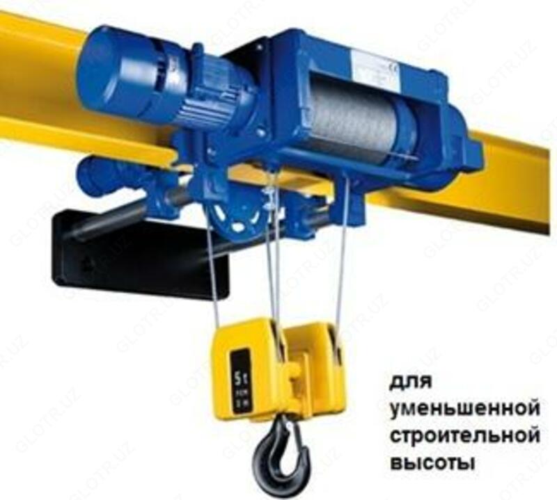 Электротельфер 5 MT312 H7 V4 4/1 M LC 52 20/5 г/п 5тн - от {0} сум