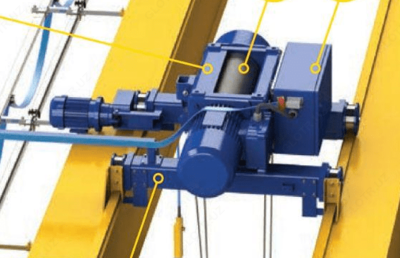 Электротельфер канатный 16 M640 H12 V4 4/1 M KD 52 20/6 K