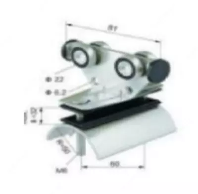 Каретка токопровода кабельная  С32МС-70 - 212 800 сум / шт.