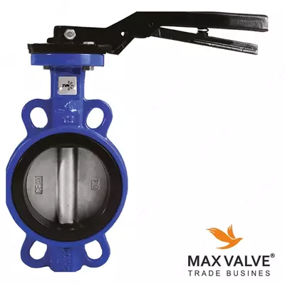 Ikki novda va zanglamaydigan po'latdan yasalgan diskli valf T DN100 PN16 - 620 000 so'm / dona