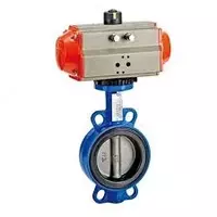 Затвор дисковый с пневмоприводом DN100 PN16 - 1 175 000 сум