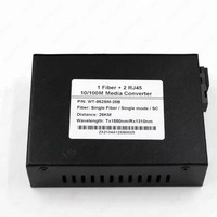 Медиаконвертер 10/100M Single mode Single Fiber Media Converter (1*Fiber+2*RJ45) - от {0} сум